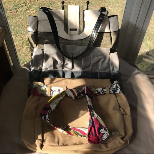 Three miche purse shells plus - three,